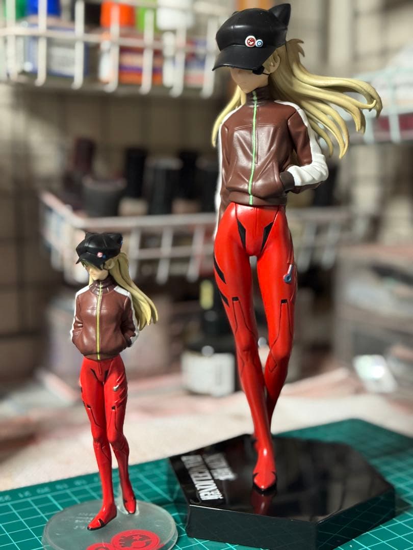 アスカラングレージャージ&帽子ver.リペイントフィギュア2体セット