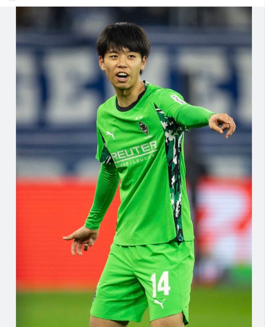 高井幸大　ボルシアMG 25-26 ユニフォーム