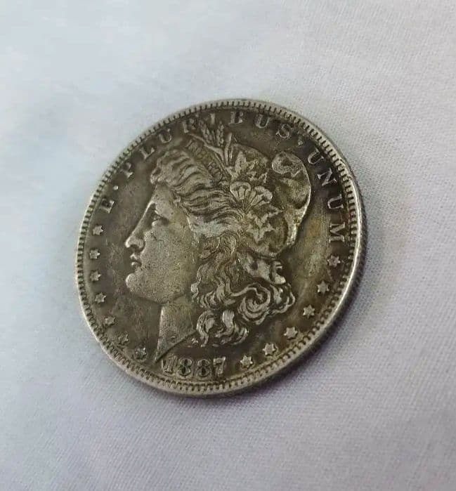古銭　1887年 モルガンダラー
