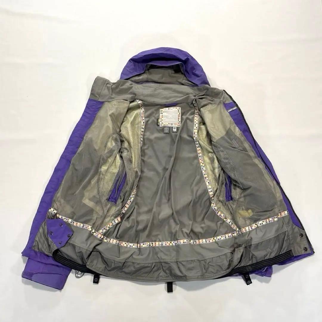 バートンAK スノボジャケット L ゴアテックス　パープル　2LSTAGGER