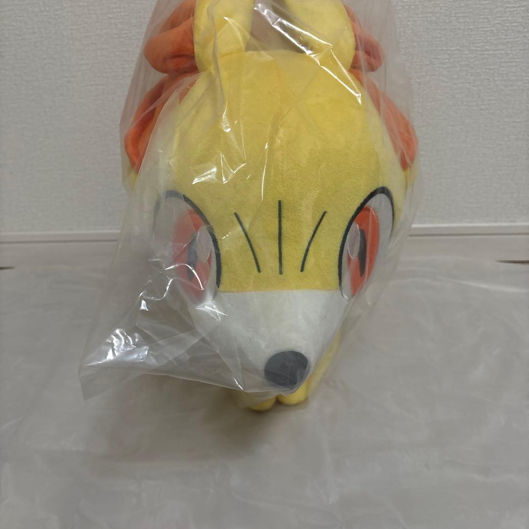 ポケモンセンター限定カロス御三家　等身大ぬいぐるみフォッコ、ケロマツ、ハリマロン