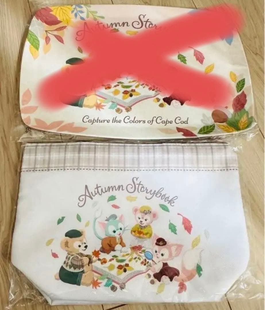 【新品】ディズニー　ダッフィー&フレンズ　マルチクロス　カトラリー類グッズ5点