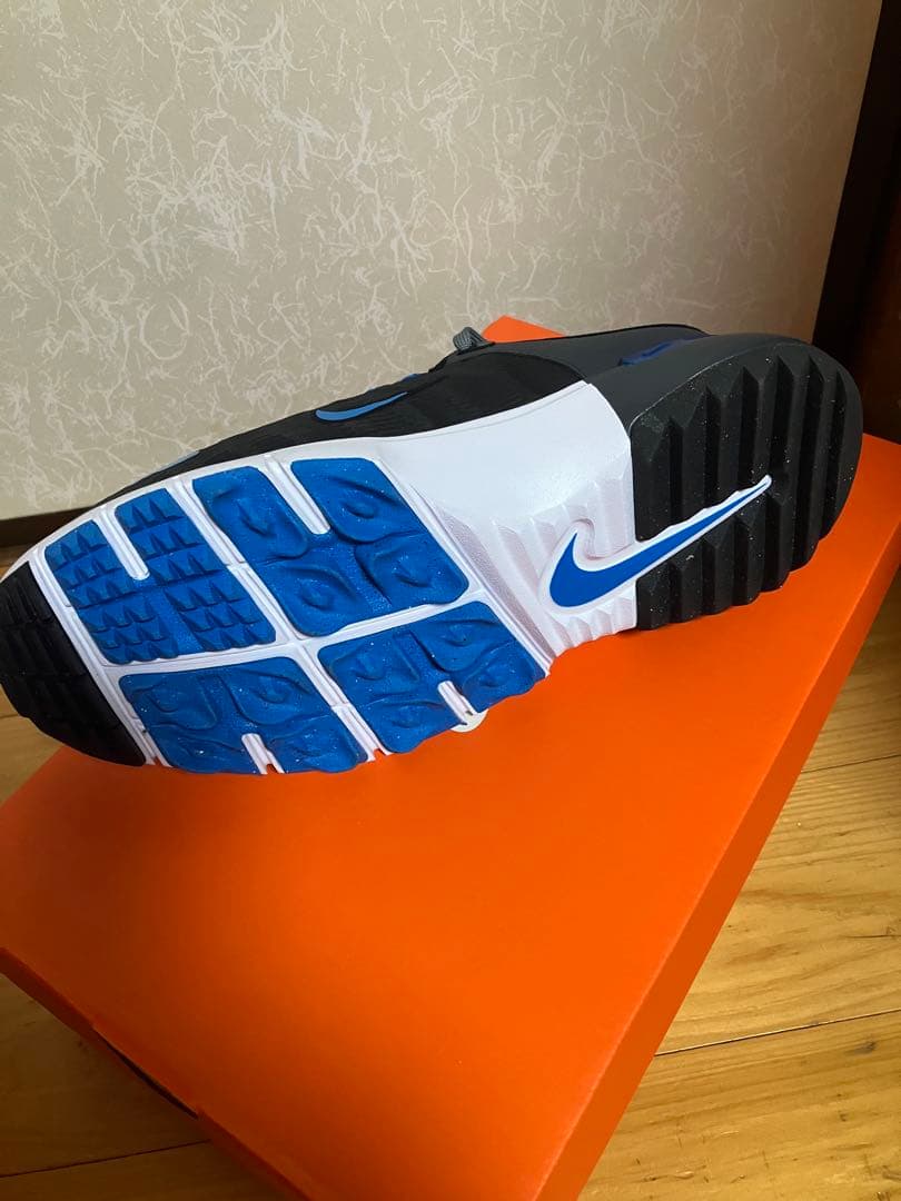 NIKE ナイキ　フリーゴルフ　26cm ワイド　ブラック　ブルー