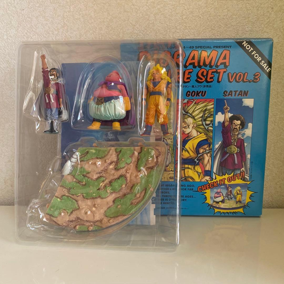 ヒ*ル様 ドラゴンボールZ DVD特典ジオラマフィギュア1〜3 ＋カリン塔