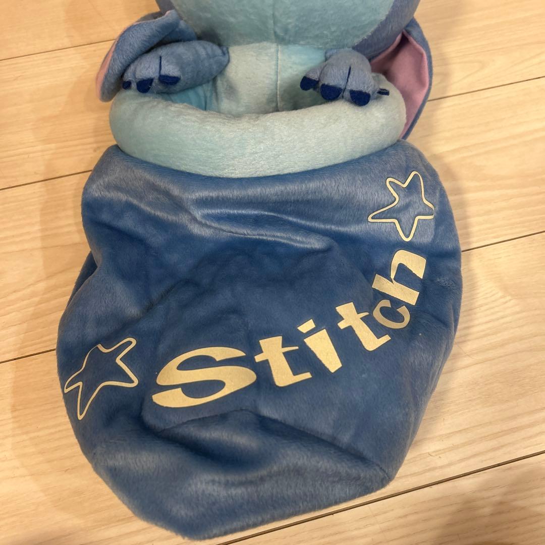 【レトロ】スティッチ ぬいぐるみ型収納ボックス