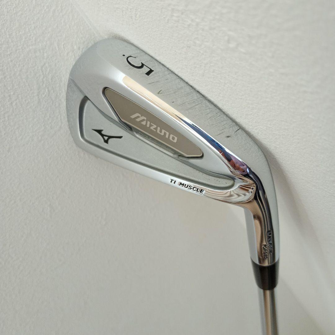 ミズノ TI マッスル 5番　アイアン　シャフト　モーダス