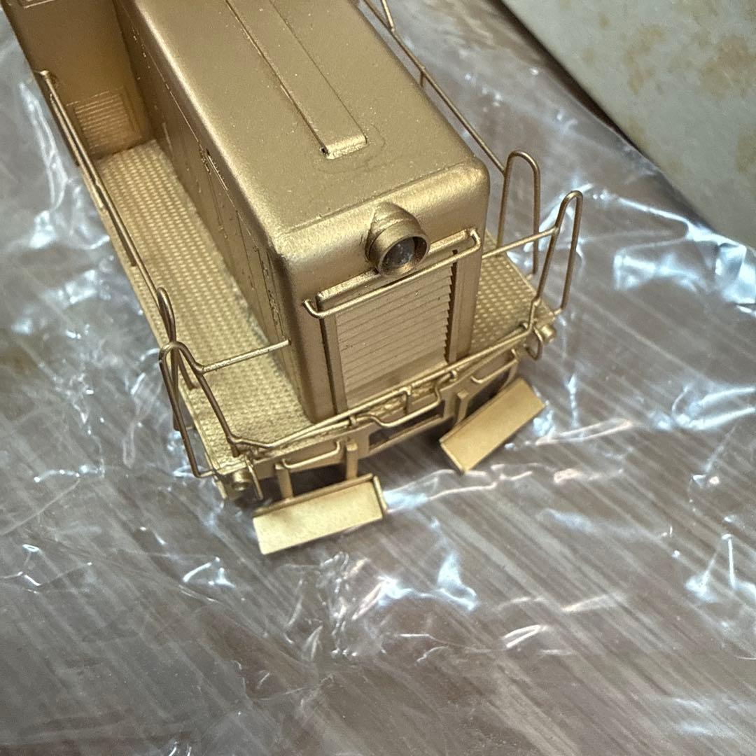 【希少】つぼみ堂模型店 ブラス GE 44TON HOゲージ 真鍮モデル 未塗装