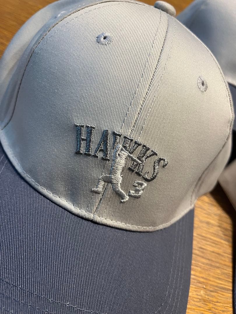 HAWKS キャップ 3個セット グレー/ネイビー