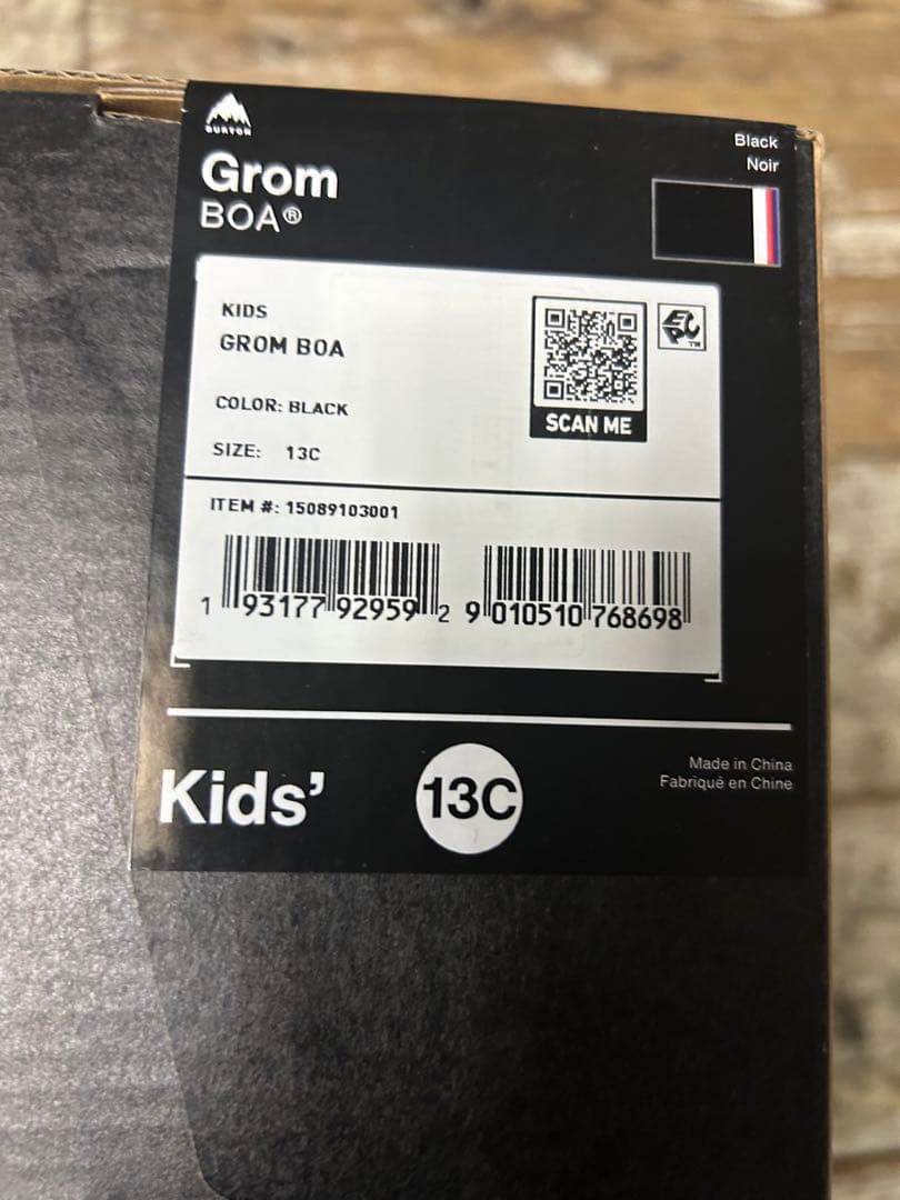 【新品】キッズ BURTON GROM BOA 24-25モデル