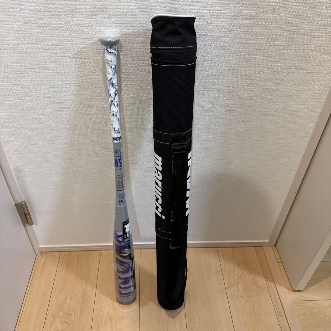 最終スタート価格 marucci希少青ワニ少年軟式バット 82cm 610g平均