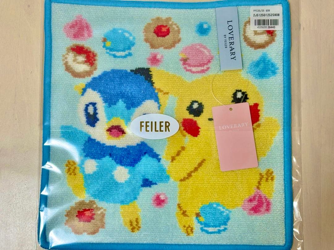 【新品】FEILER POKÉMON HAPPY SWEETS ポケモンハンカチ