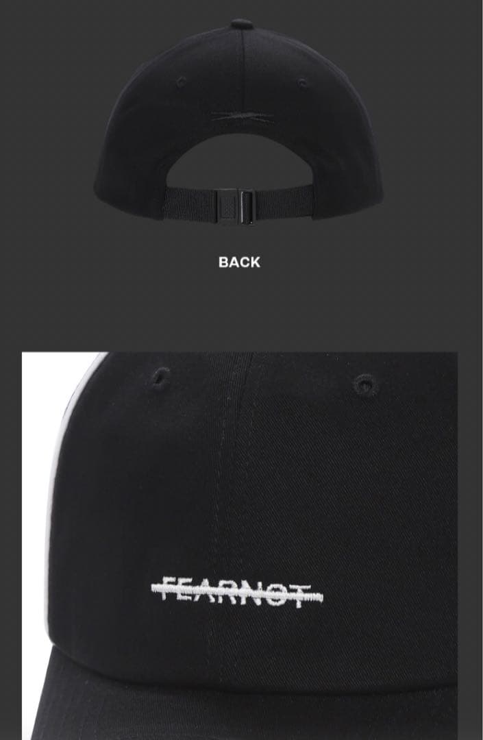 LESSERAFIM fearnada BALLCAP キャップ　新品未使用