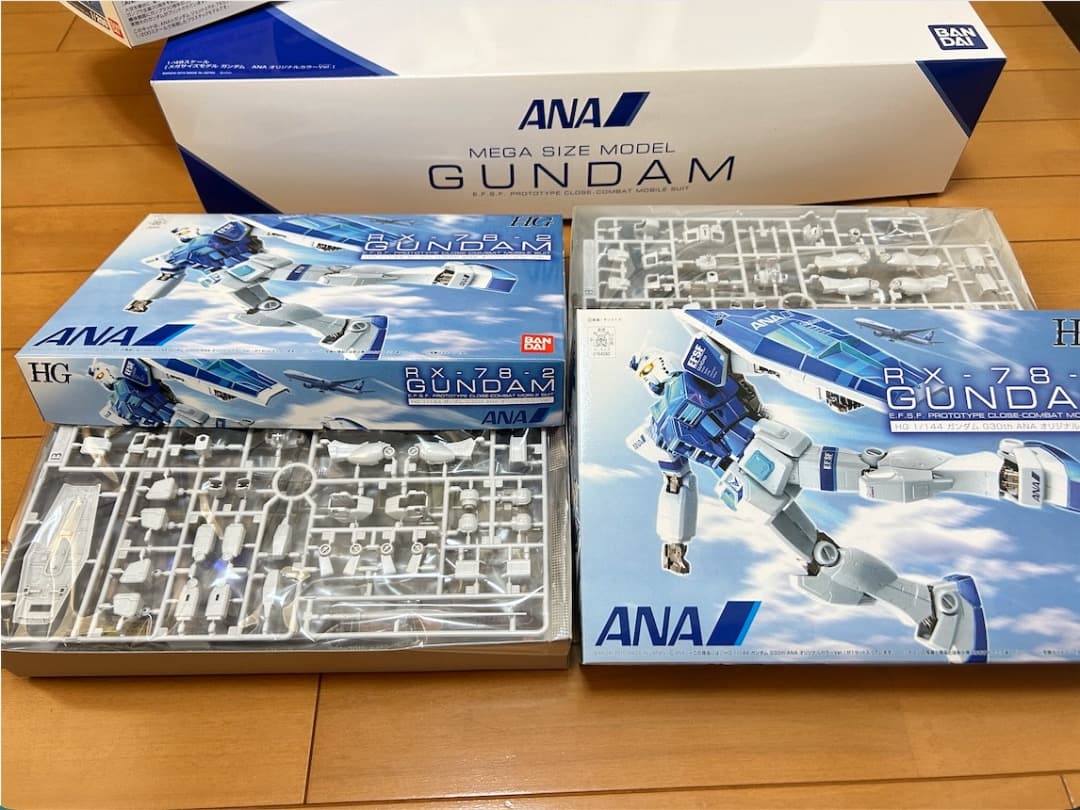 入手困難・3種類（4箱）セット ANAオリジナルカラーVer. ANA×ガンダム