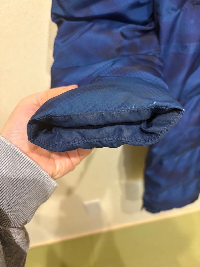 ATHLETA ネイビー ベンチコート　Sサイズ