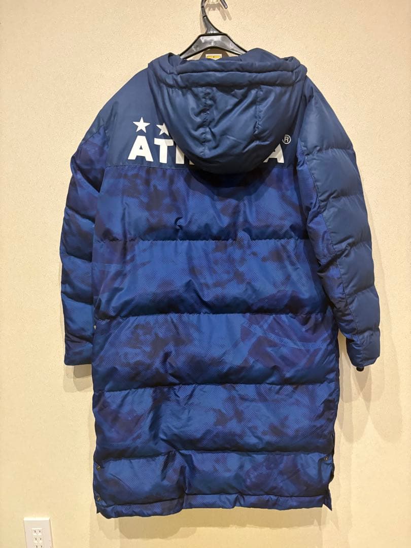 ATHLETA ネイビー ベンチコート　Sサイズ