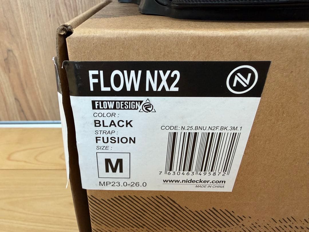 NIDEECKER FLOW ナイデッカー フロー NX2 FUSION M