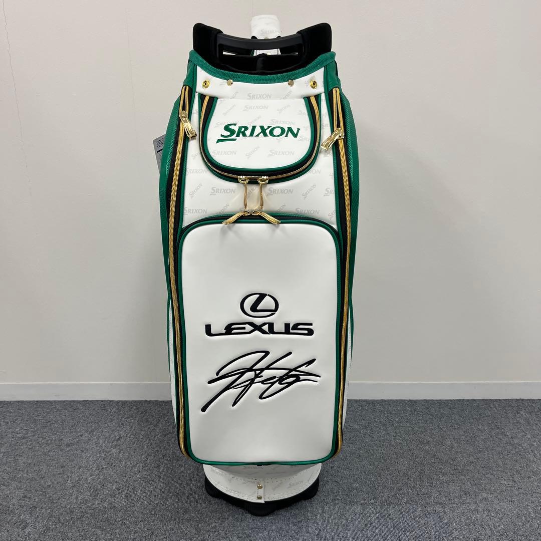 【新品】松山英樹選手 レプリカ 限定 キャディバッグ スリクソン レクサス