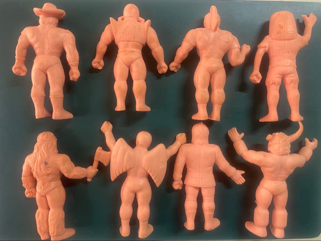 レトロ　キン肉マン　キン消し　デカケシ　8体　レア　バッファローマン　他