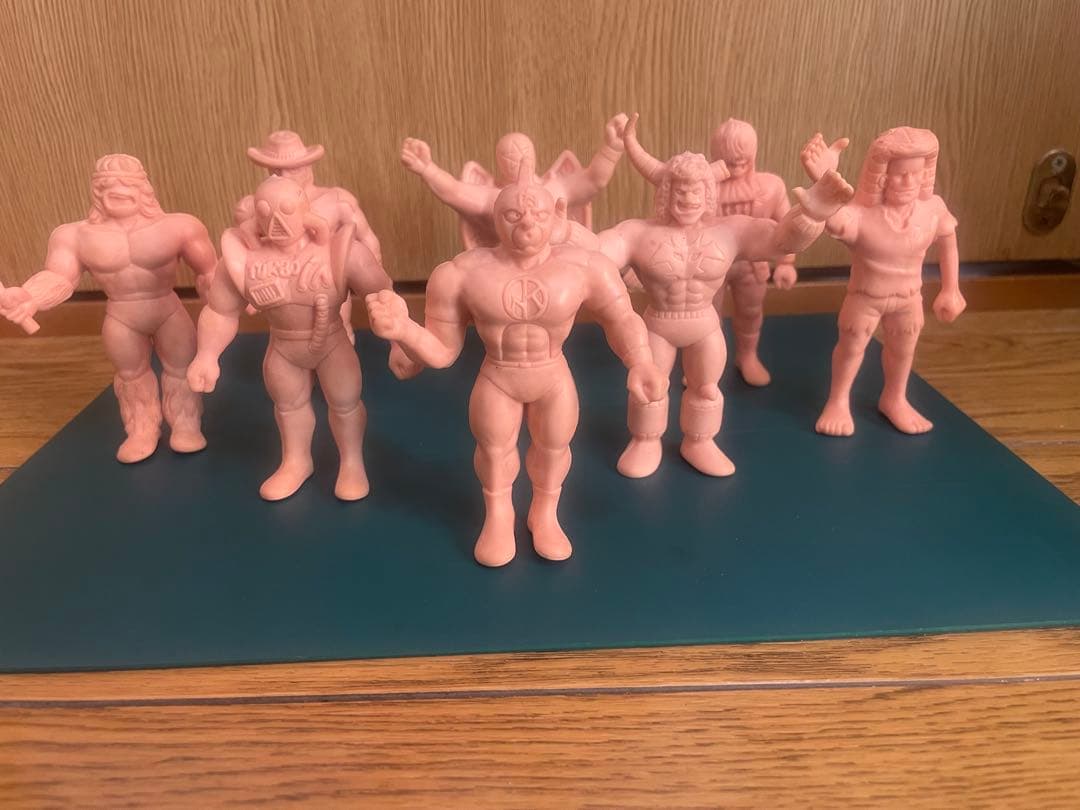 レトロ　キン肉マン　キン消し　デカケシ　8体　レア　バッファローマン　他