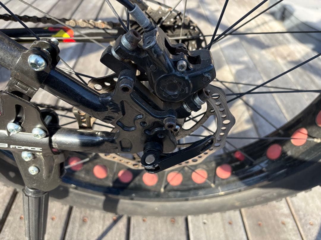Mon Fat Bike アーガススポーツ２４インチ　160〜