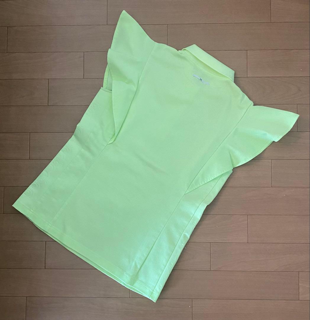 パーリーゲイツ☆PGG☆袖フリルポロシャツ