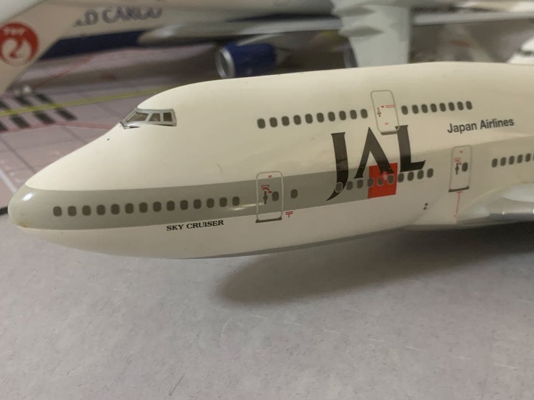 昭和ろく‼️ホーガン１／２００ＪＡＬ／Ｂ７４７-４００２代目鶴丸塗装機