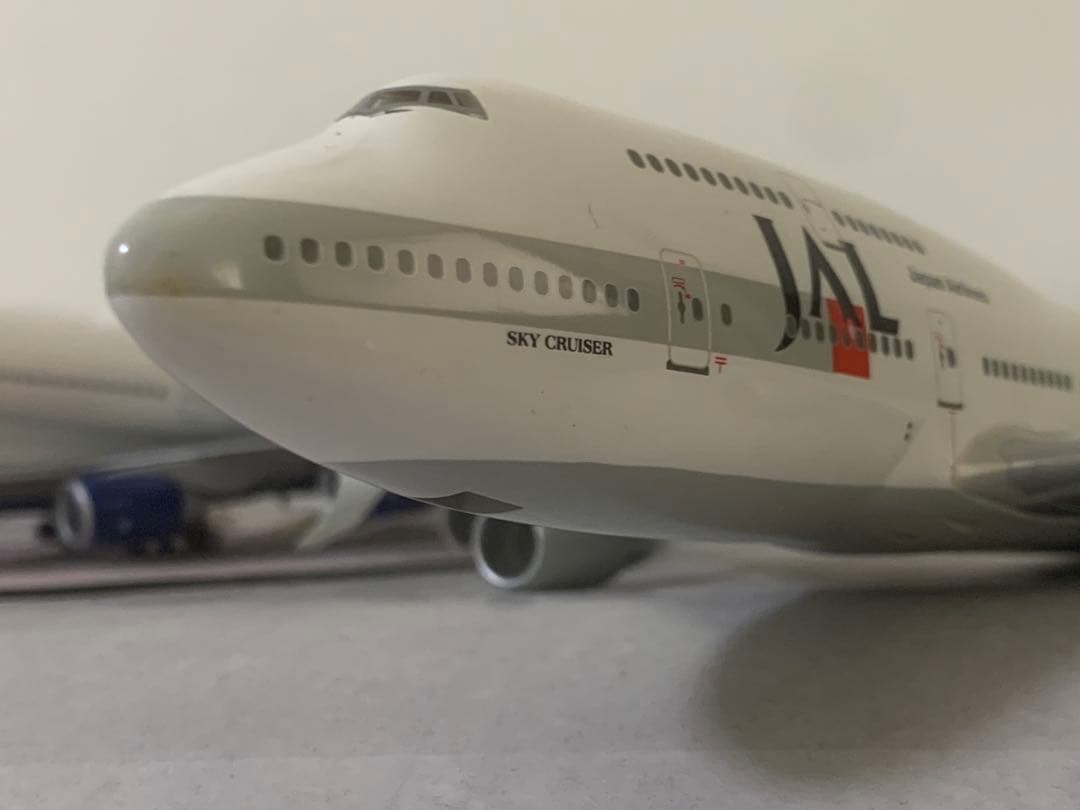 昭和ろく‼️ホーガン１／２００ＪＡＬ／Ｂ７４７-４００２代目鶴丸塗装機