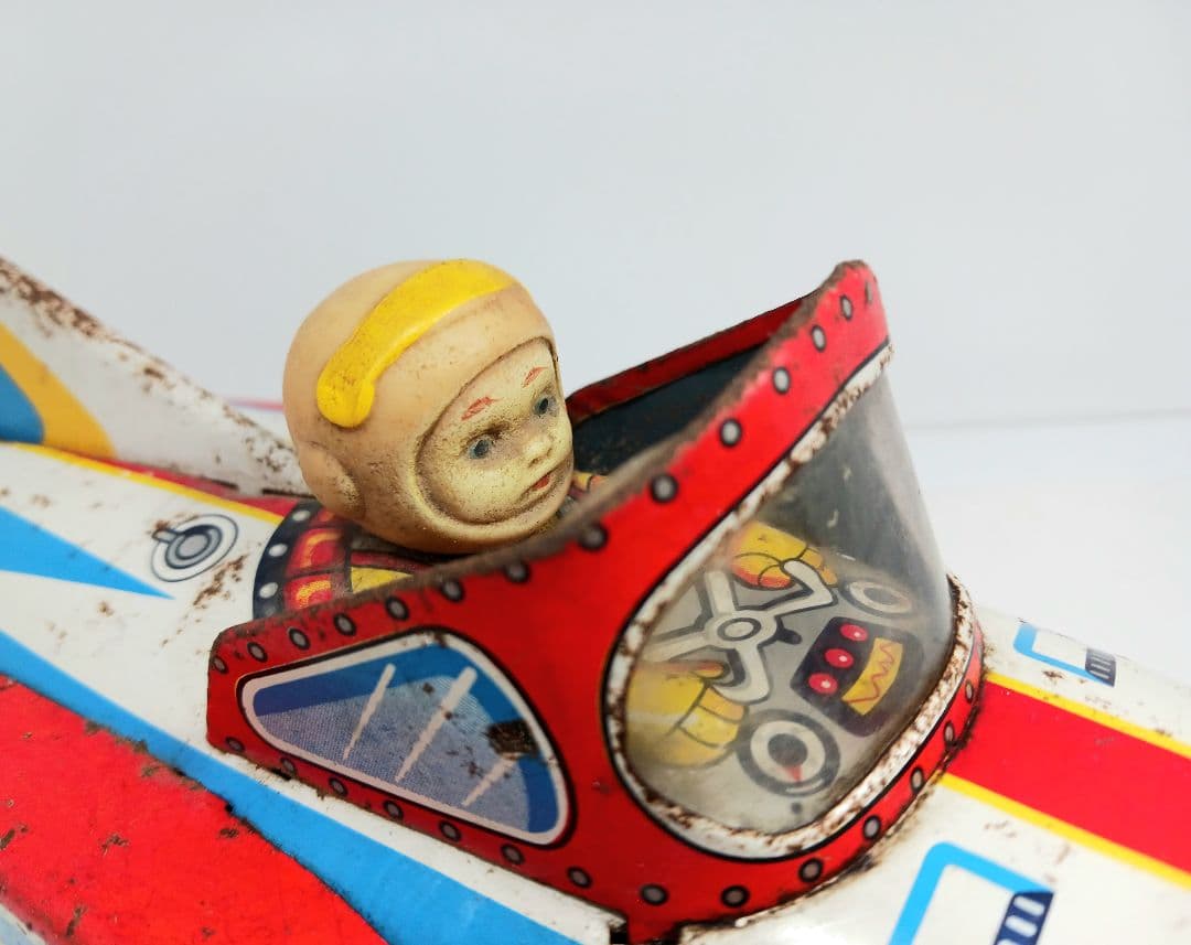 希少 増田屋 マスダヤ SPACE ROCKET スペースロケット ブリキ