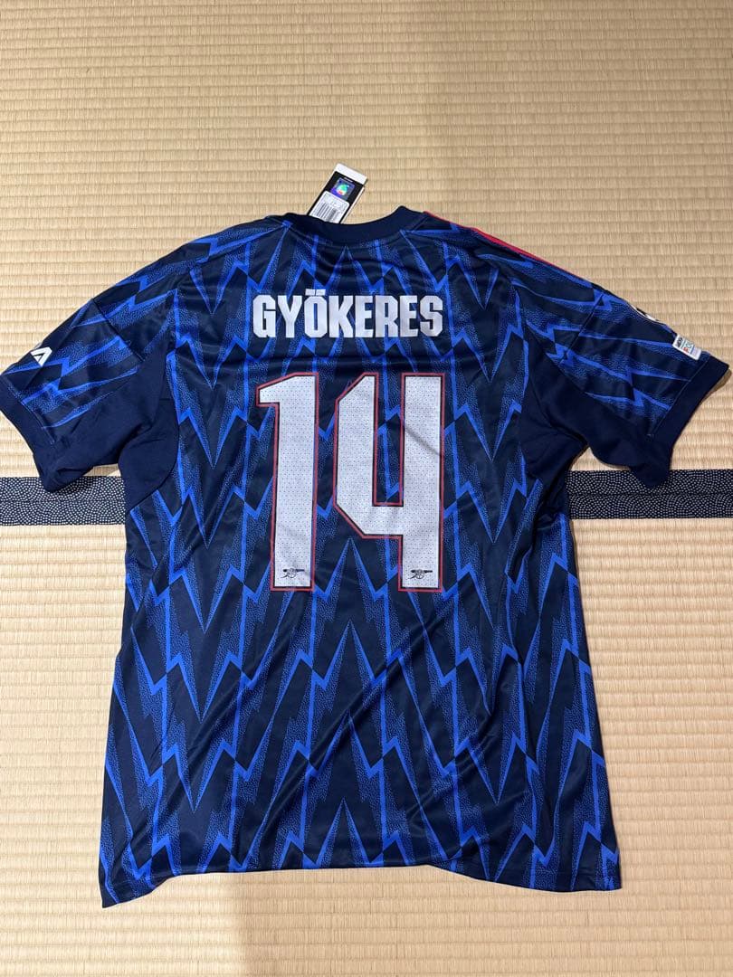 アーセナル GYÖKERES 14番 ジャージ ネイビー