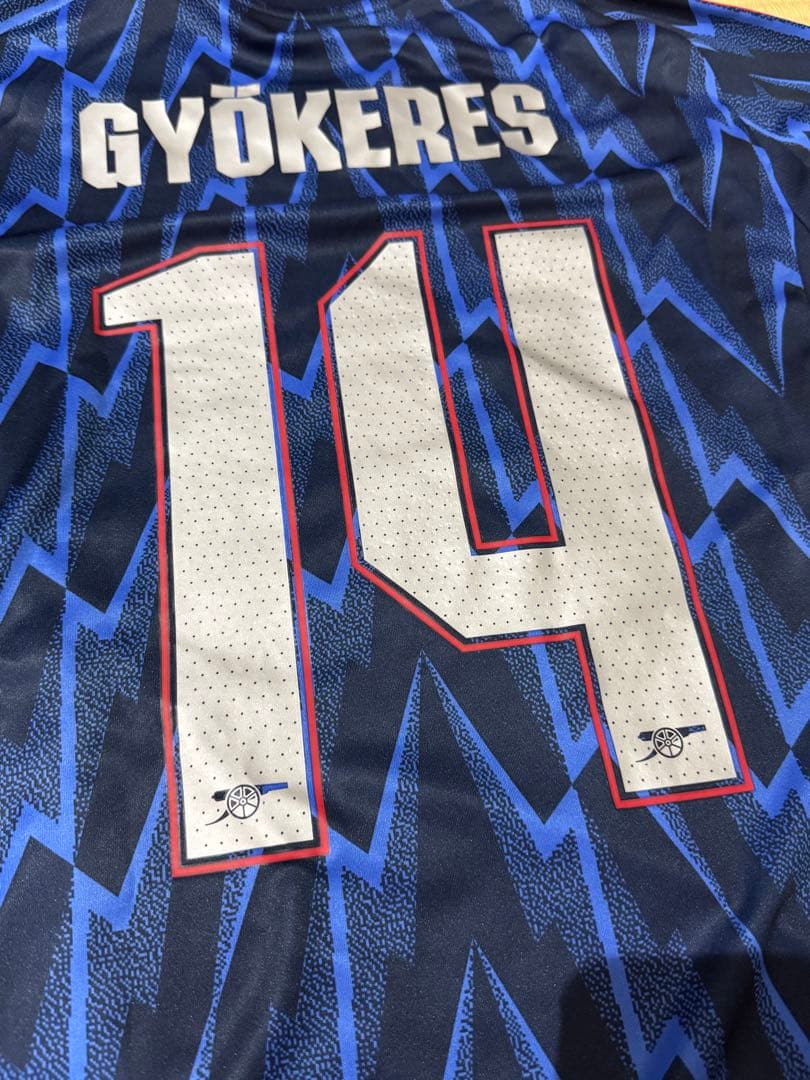 アーセナル GYÖKERES 14番 ジャージ ネイビー