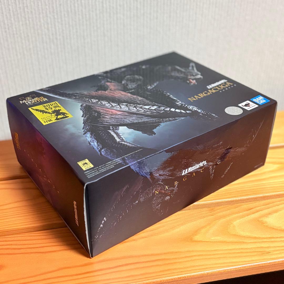S.H.モンスターアーツ モンハン ナルガクルガ 初回特典付 未開封品