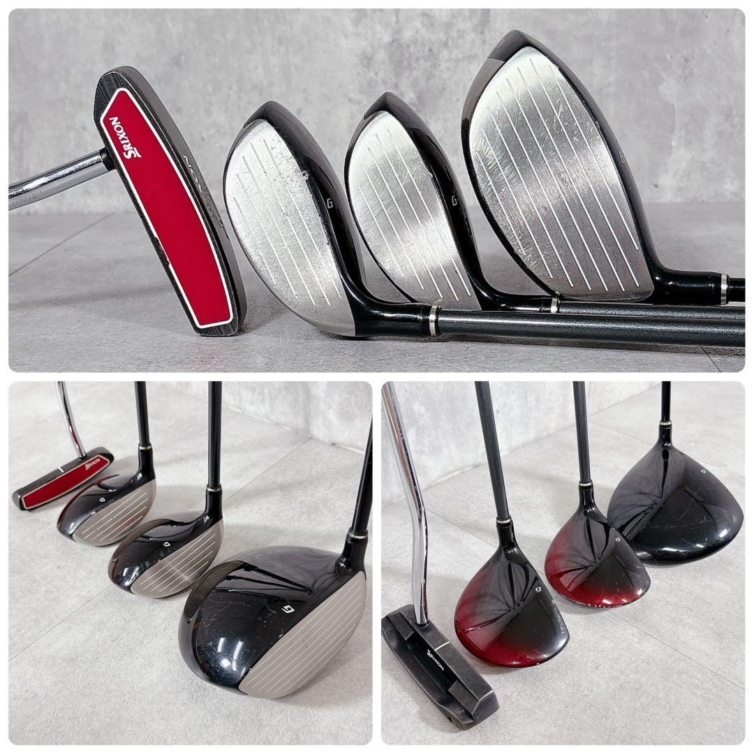 T768 SRIXON ゴルフクラブ メンズ フルセット GiE グレー 迷彩