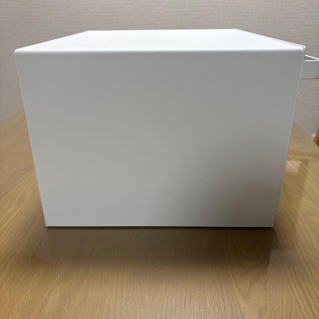 山崎実業　tower ブレッドケース　ホワイト　美品