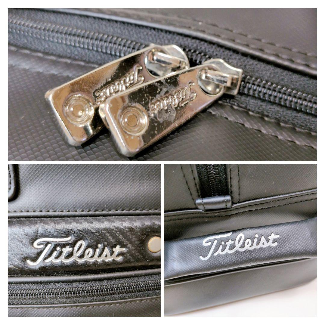 Titleist タイトリスト ボストンバッグ シューズ収納 ゴルフ ブラック