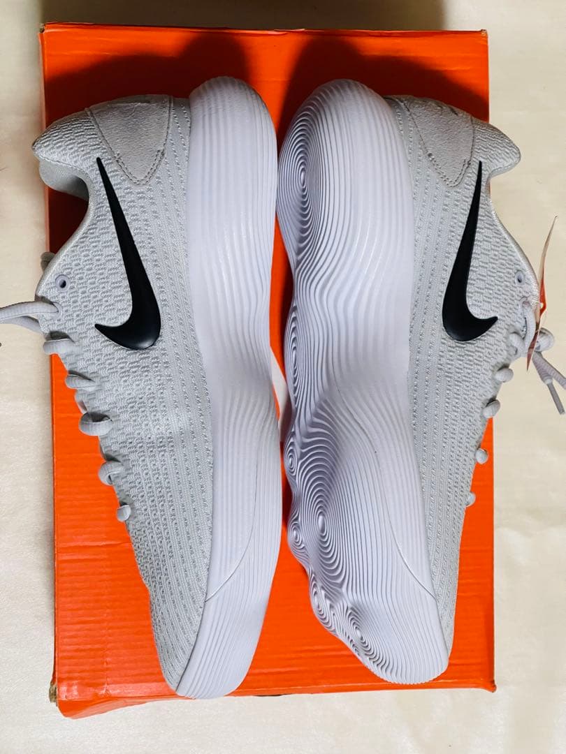 新品27.5CM Nike HYPERDUNK2017 low ウルフグレーロー