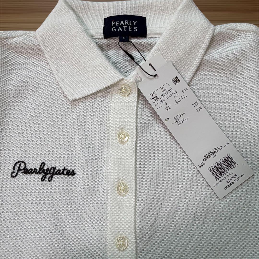 新品 パーリーゲイツ PEARLY GATES ポロシャツ レディース 半袖