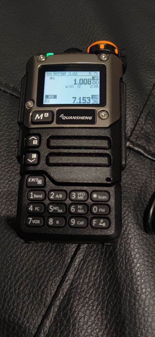 UV-K5 HF改造 Si4732 V6.8 1024ch 受信専用