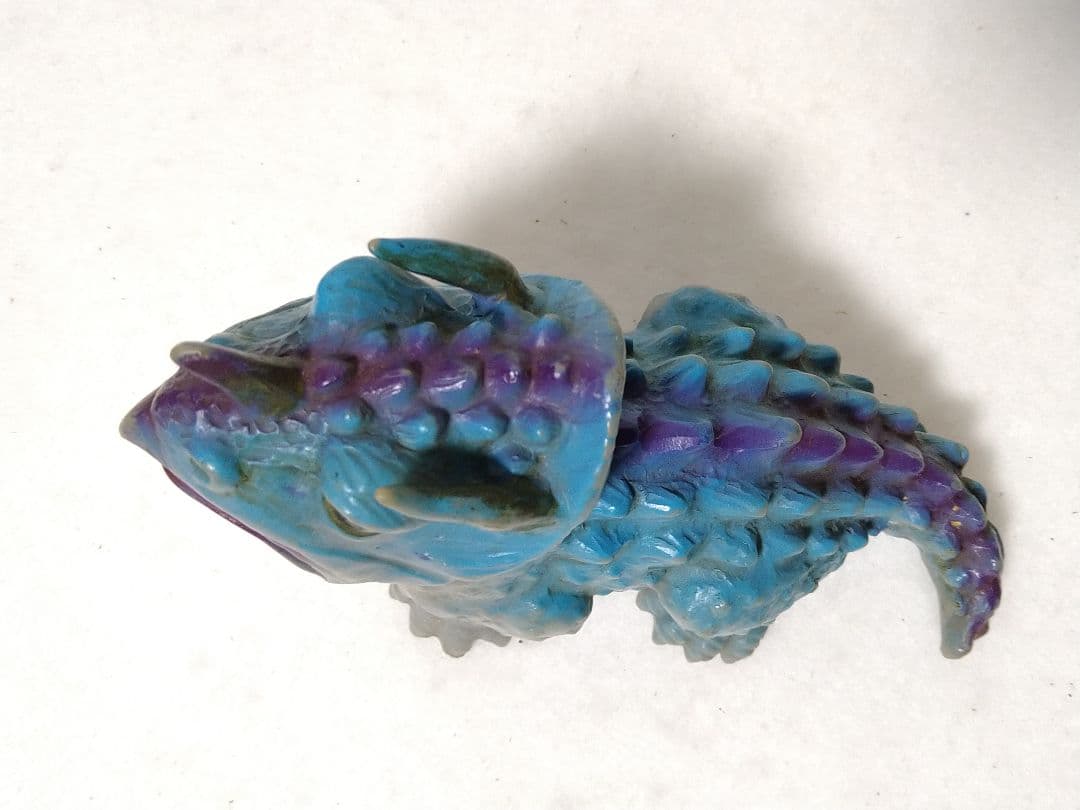 当時物 三浦トーイ トリケラトプス風怪獣 ソフビ