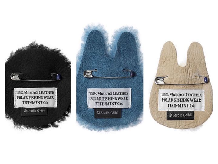 PORTER となりのトトロ POLAR FISHING WEAR バッジ 3個
