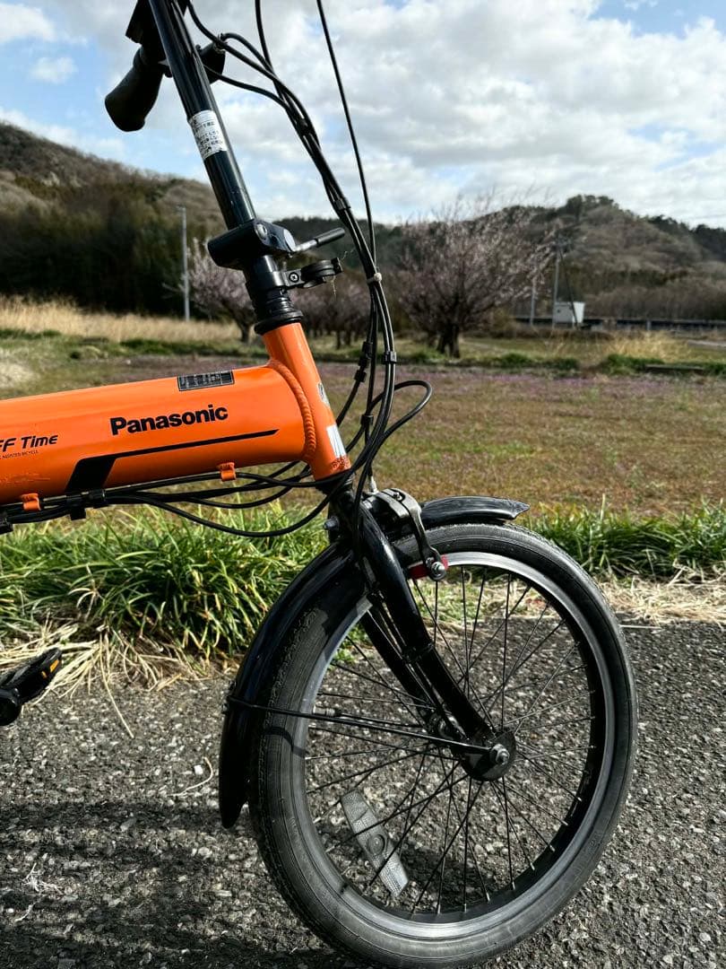 Panasonic GF Time 電動アシスト自転車 オレンジ