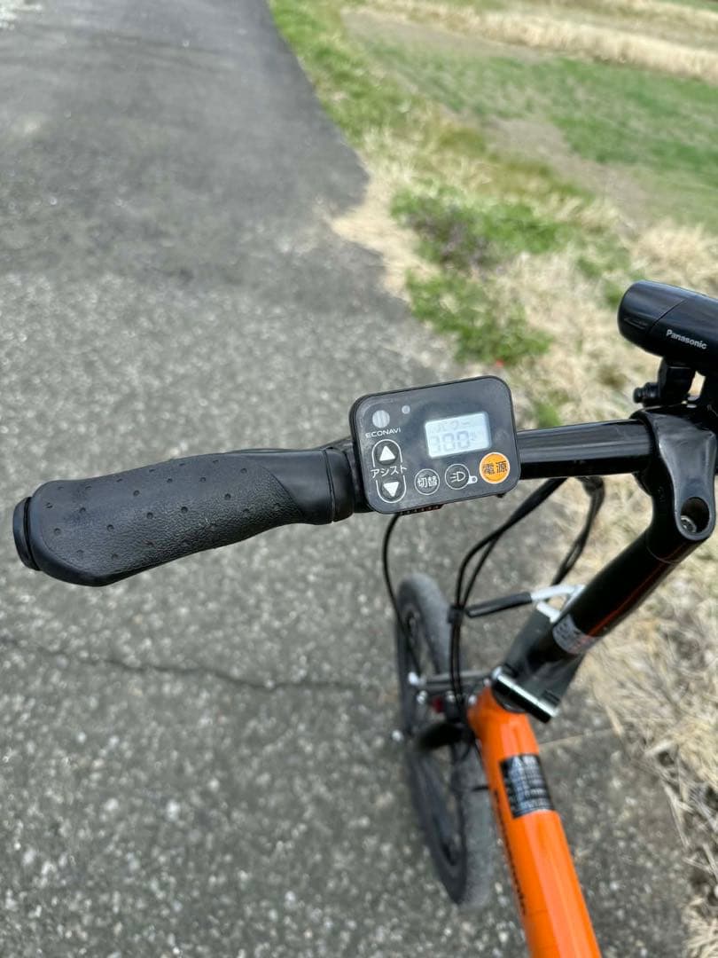 Panasonic GF Time 電動アシスト自転車 オレンジ