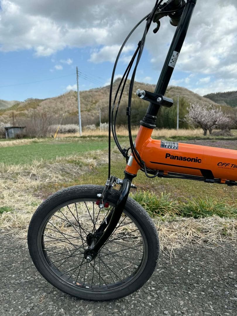 Panasonic GF Time 電動アシスト自転車 オレンジ