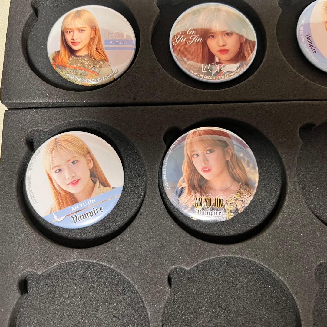 即購入⭕️ IZ*ONE IVE アンユジン 缶バッジ セット