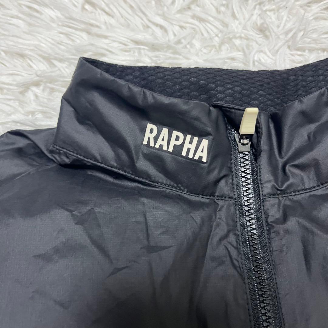 激レア ラファ Rapha ナイロンジャケット ベスト ジップ メッシュ 黒