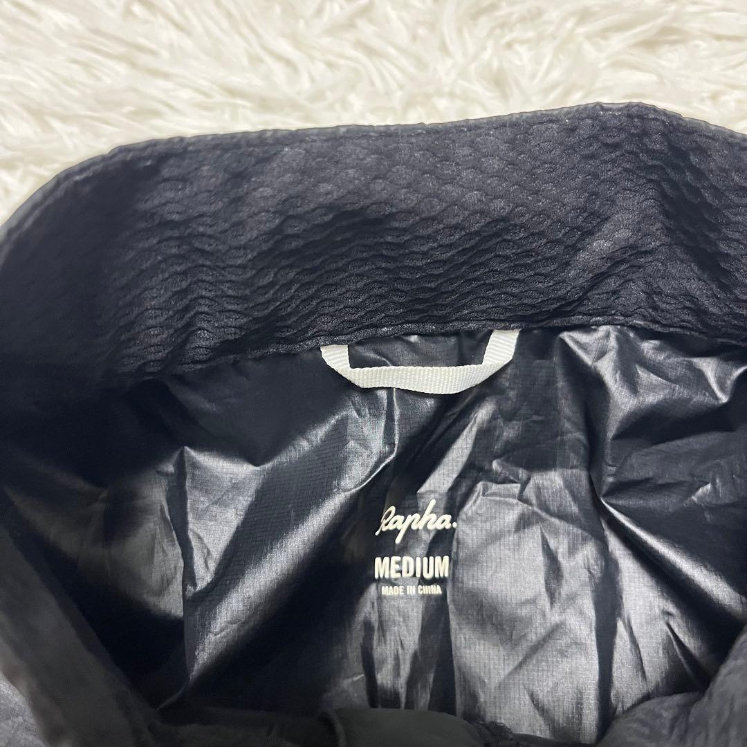 激レア ラファ Rapha ナイロンジャケット ベスト ジップ メッシュ 黒