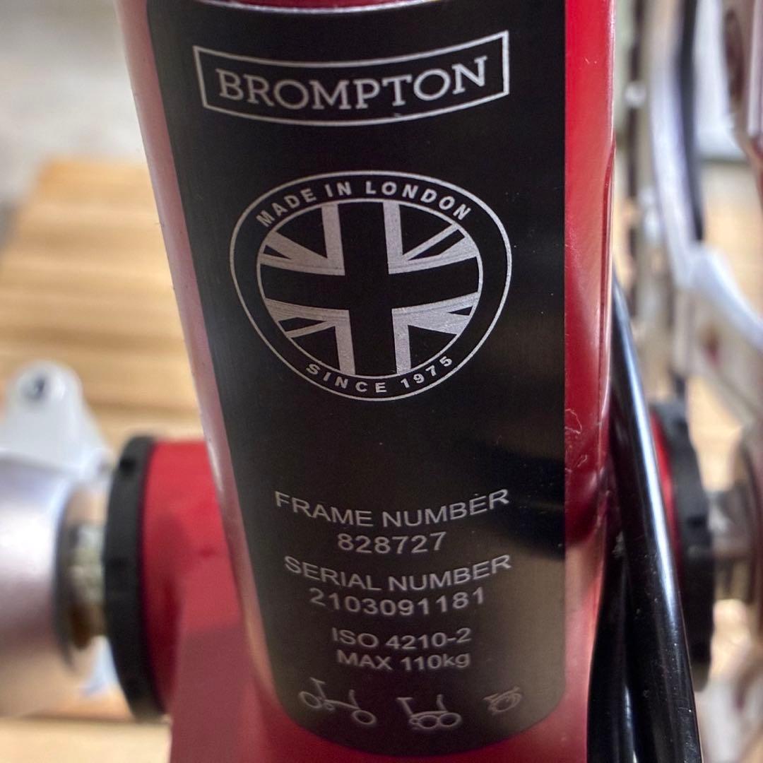 【送料込】BROMPTON ブロンプトン　C LINE 2021年モデル　自転車