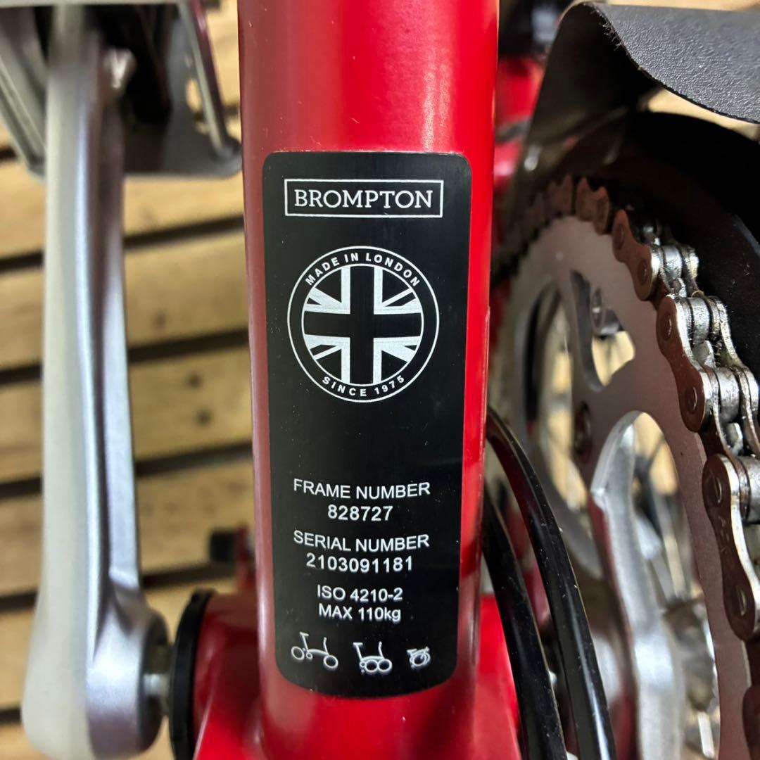 【送料込】BROMPTON ブロンプトン　C LINE 2021年モデル　自転車
