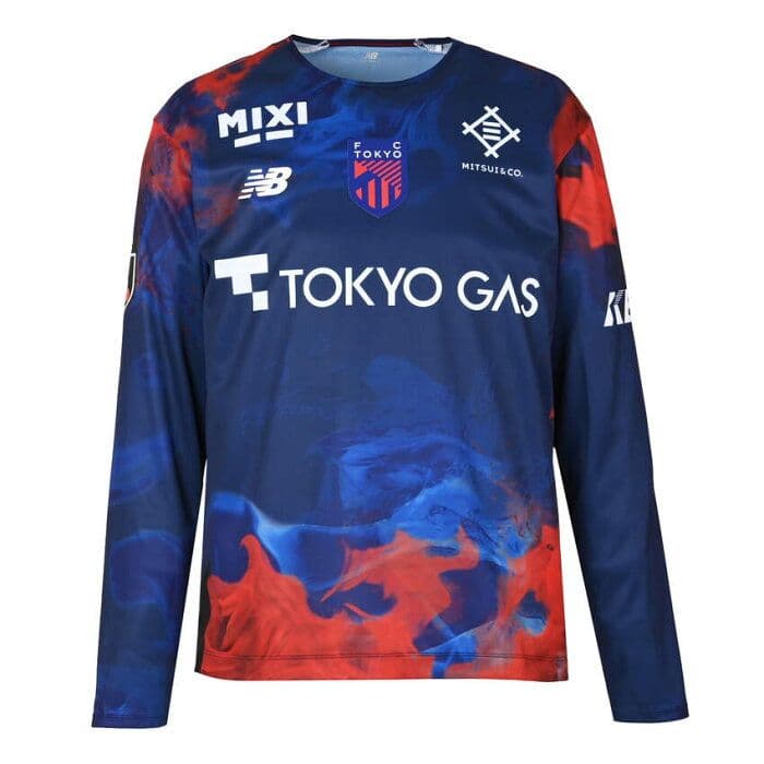 【FC東京】New Balance ホームレプリカユニフォーム(長袖・ＸＬ)