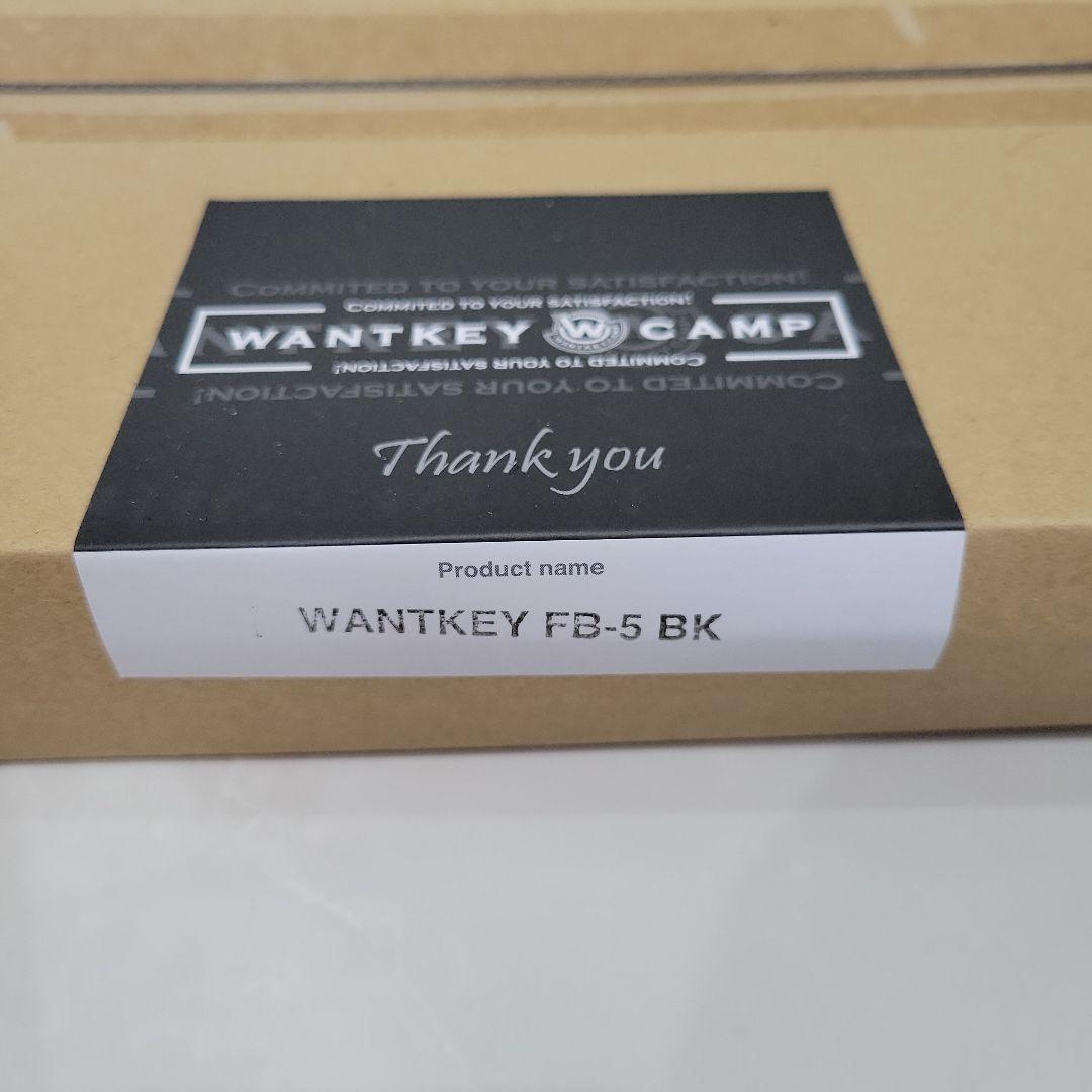 【新品】WANTKEY CAMP FB-5 BK 五徳 ブラック イベント限定