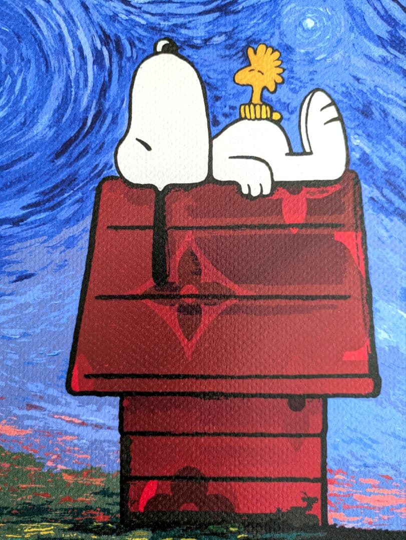 【DEATH NYC】SNOOPY×GOGH【世界限定100枚】